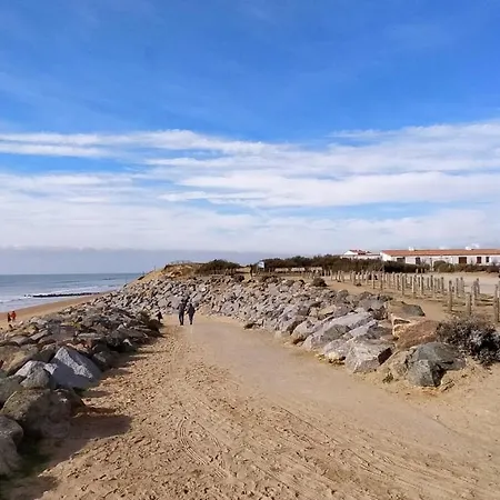 Appart Bord De Mer, 6 Places, Plage, Dune, Parking Gratuit, Rez De Chaussee Saint-Hilaire-de-Riez Exterior photo